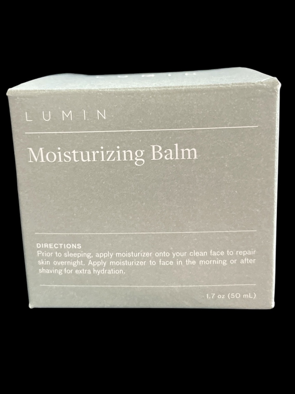 Lumin Moisturizing Balm for Men - Black